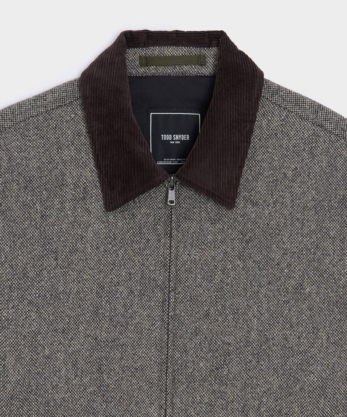 Todd Snyder Wool Driving Jacket - Brown