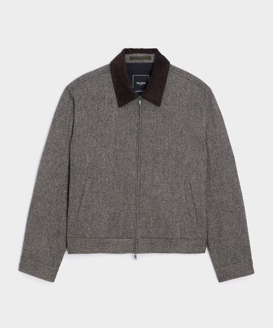 Todd Snyder Wool Driving Jacket - Brown