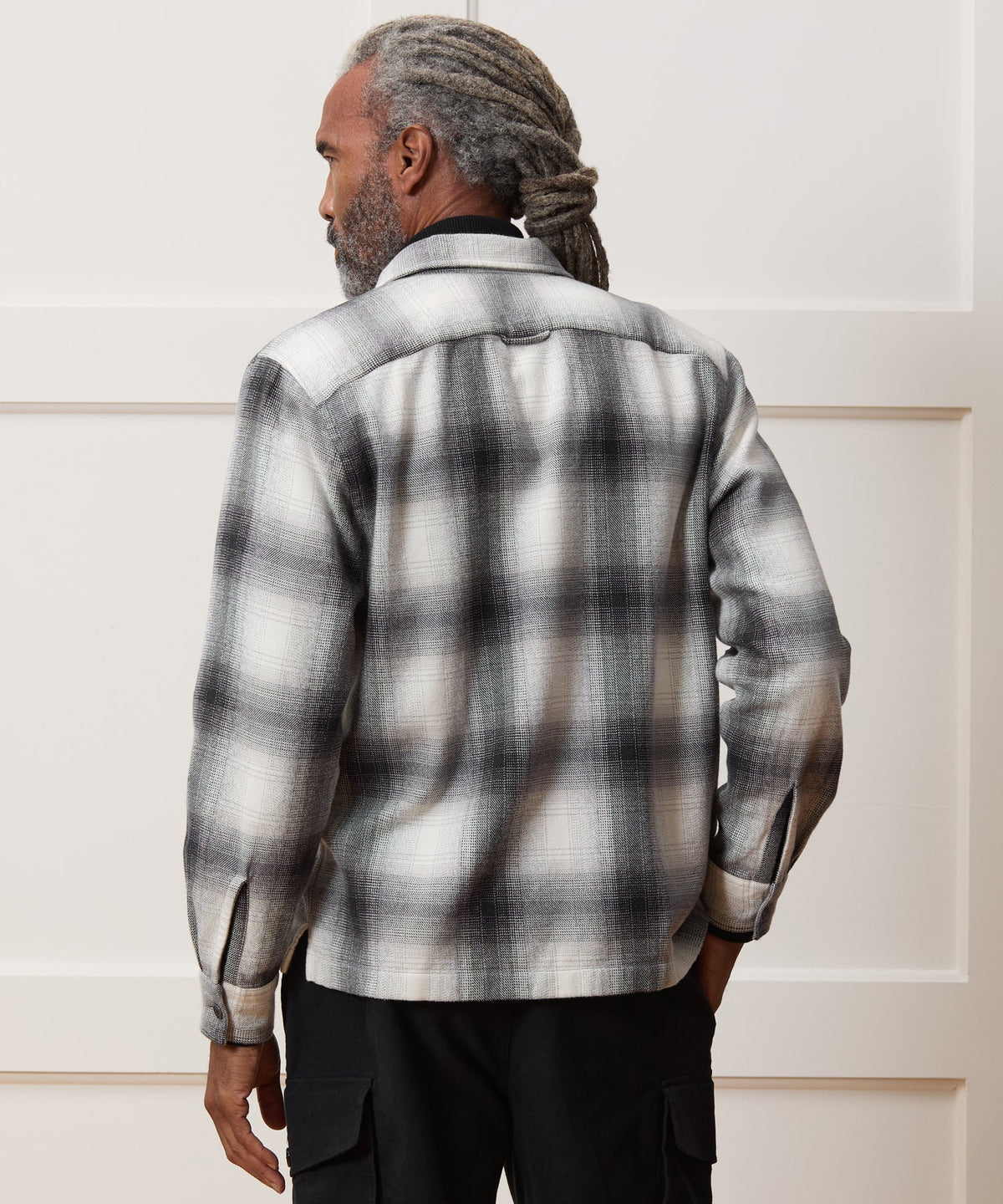 Todd Snyder Italian Double-Brushed Flannel Shirt - Charcoal