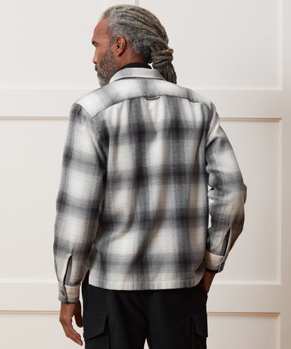 Todd Snyder Italian Double-Brushed Flannel Shirt - Charcoal