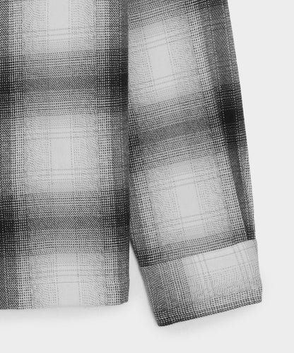 Todd Snyder Italian Double-Brushed Flannel Shirt - Charcoal