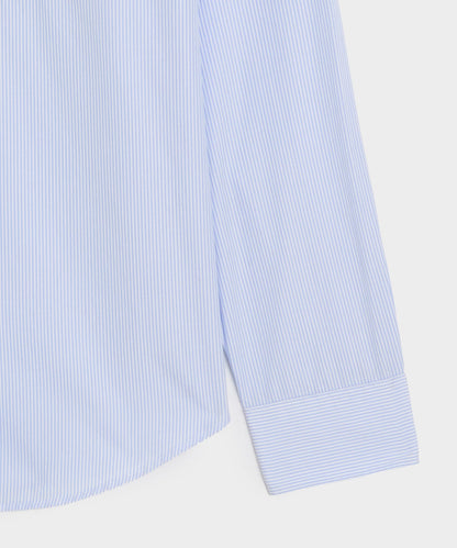 Todd Snyder Easy Cut Poplin Sport Shirt - Light Blue