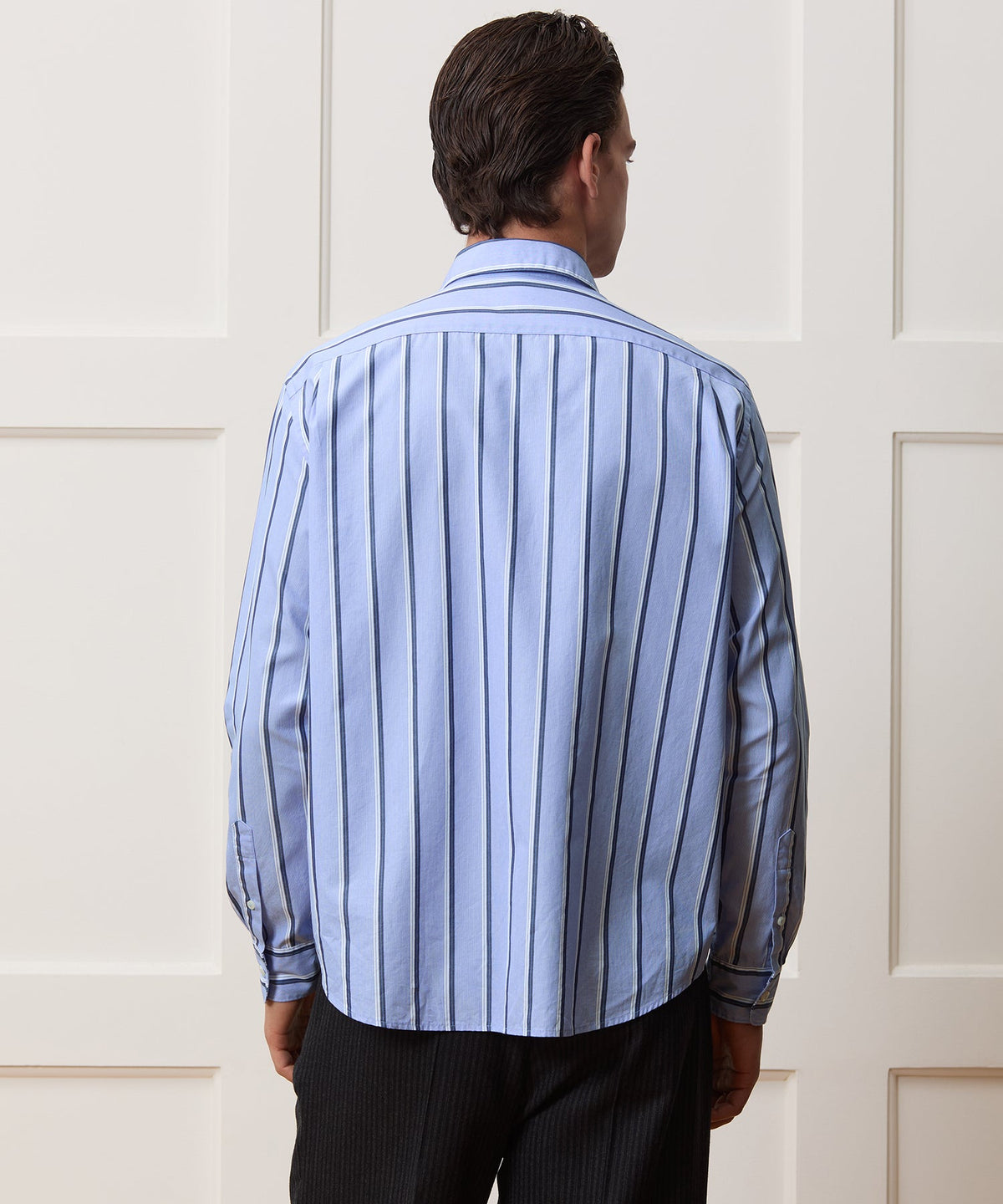 Todd Snyder Poplin Big Shirt - Blue