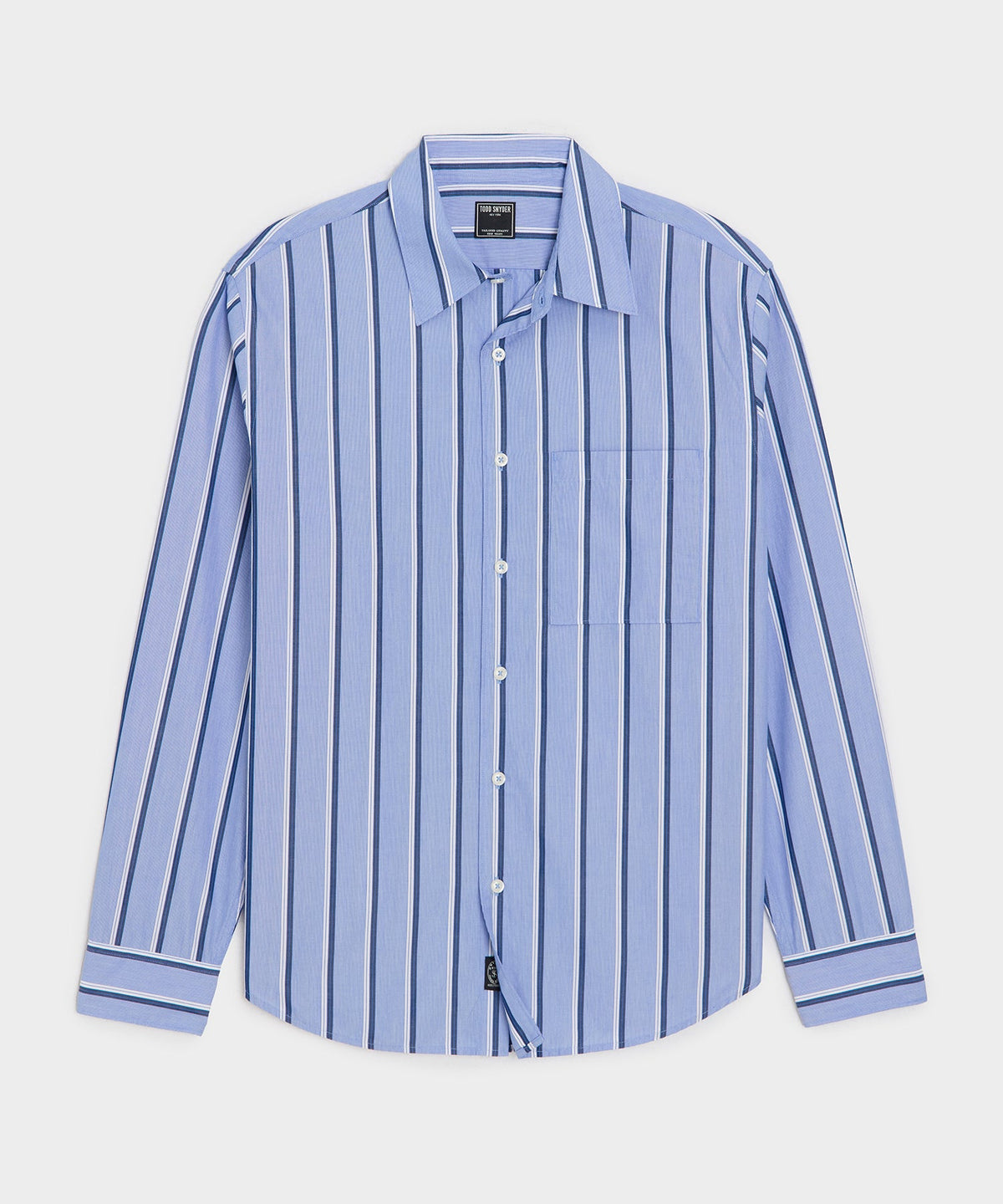 Todd Snyder Poplin Big Shirt - Blue