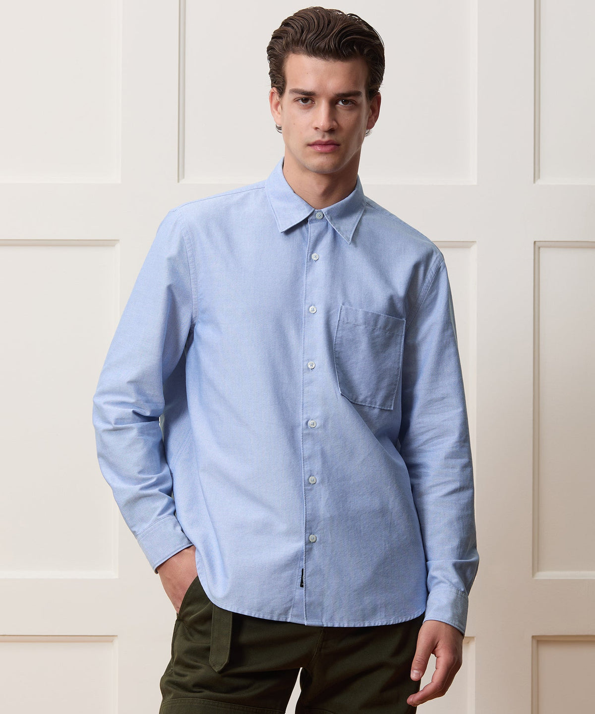 Todd Snyder Easy Cut Oxford Shirt - Blue