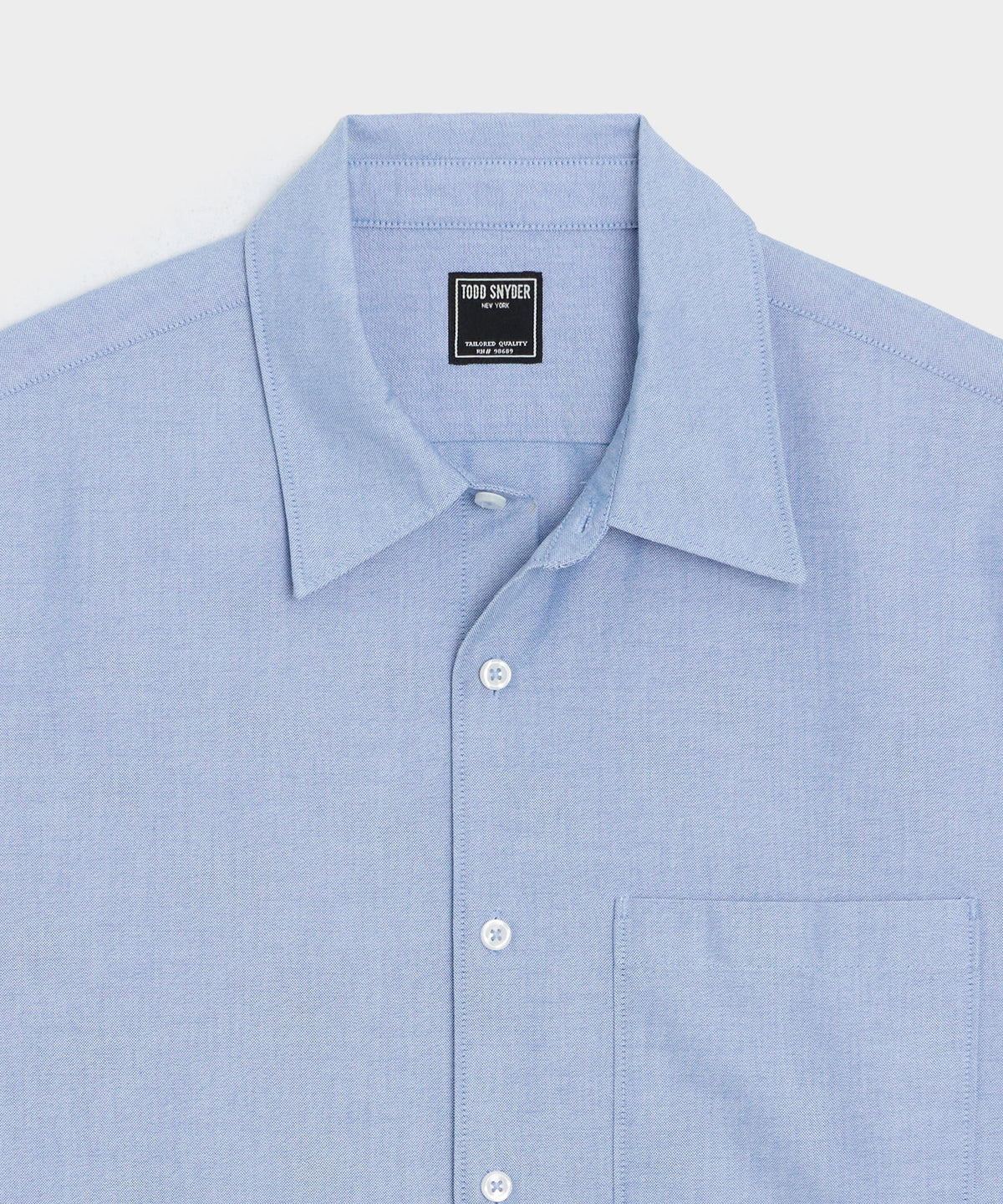 Todd Snyder Easy Cut Oxford Shirt - Blue