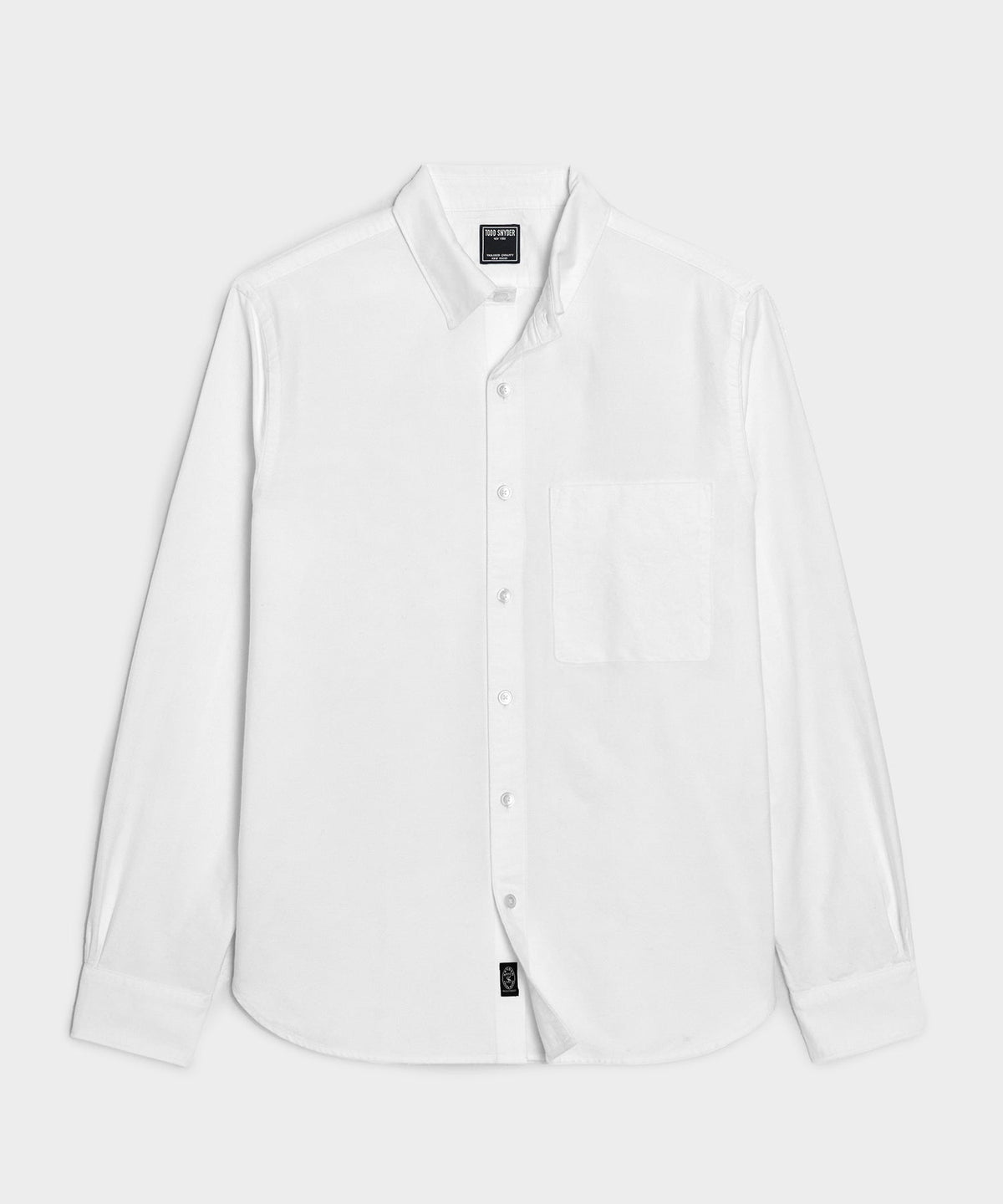 Todd Snyder Easy Cut Oxford Shirt - White