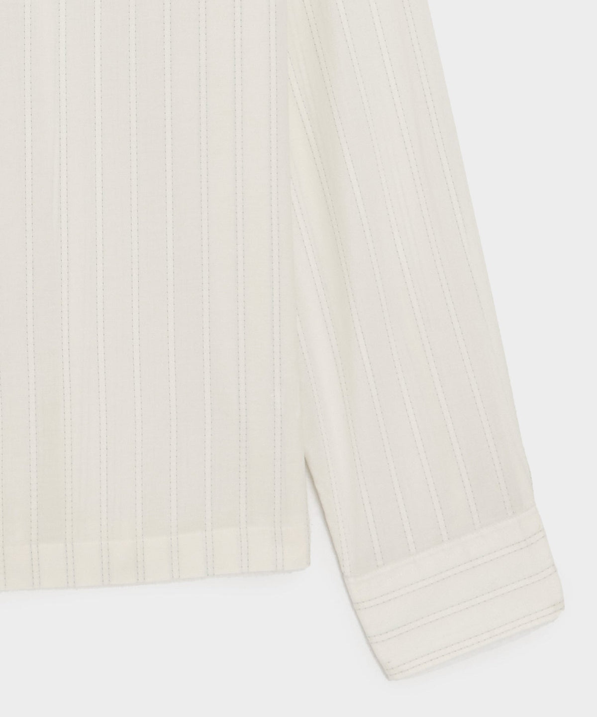 Todd Snyder Brushed Poplin Camp Collar Shirt - White