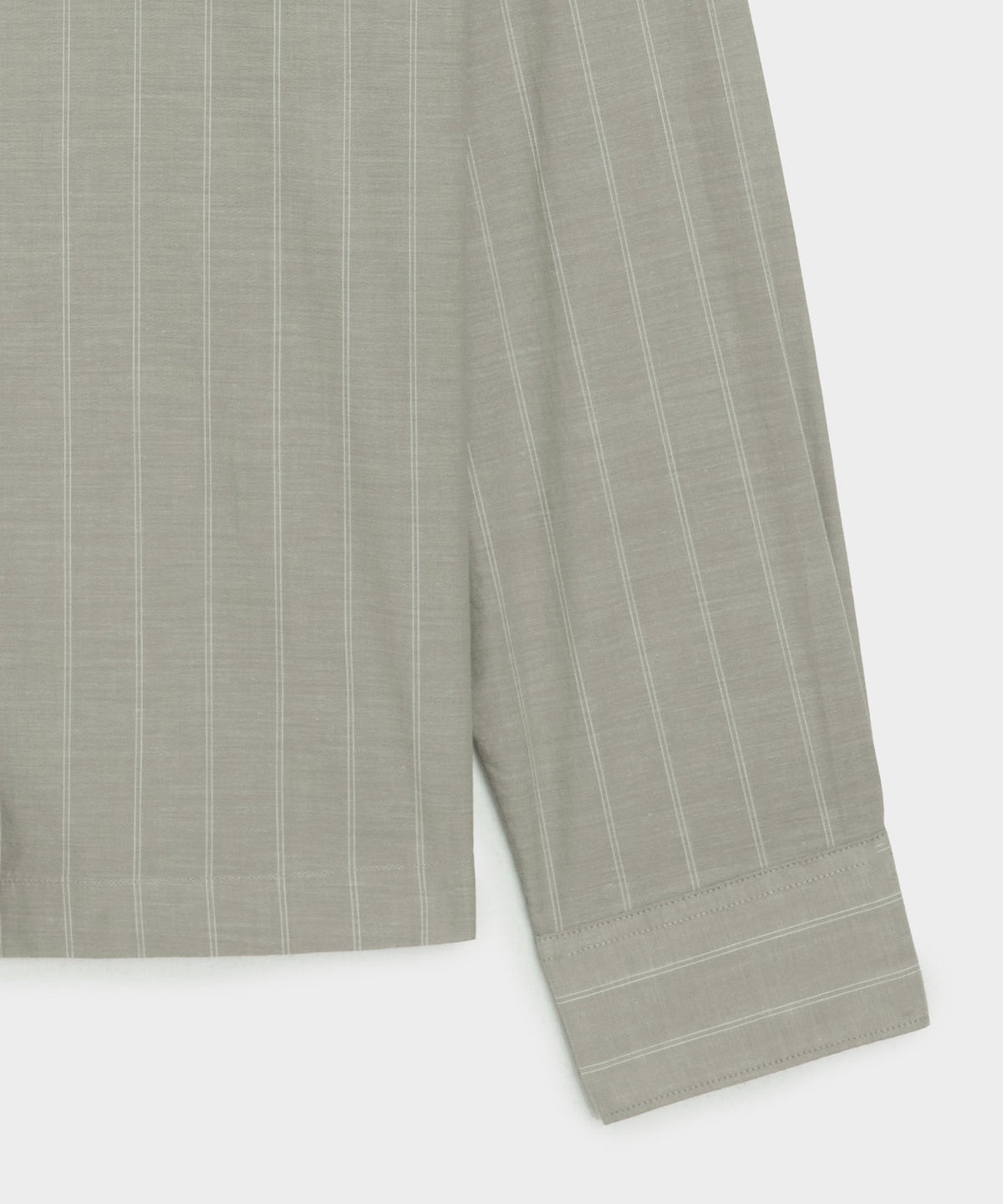Todd Snyder Brushed Poplin Camp Collar Shirt - Green