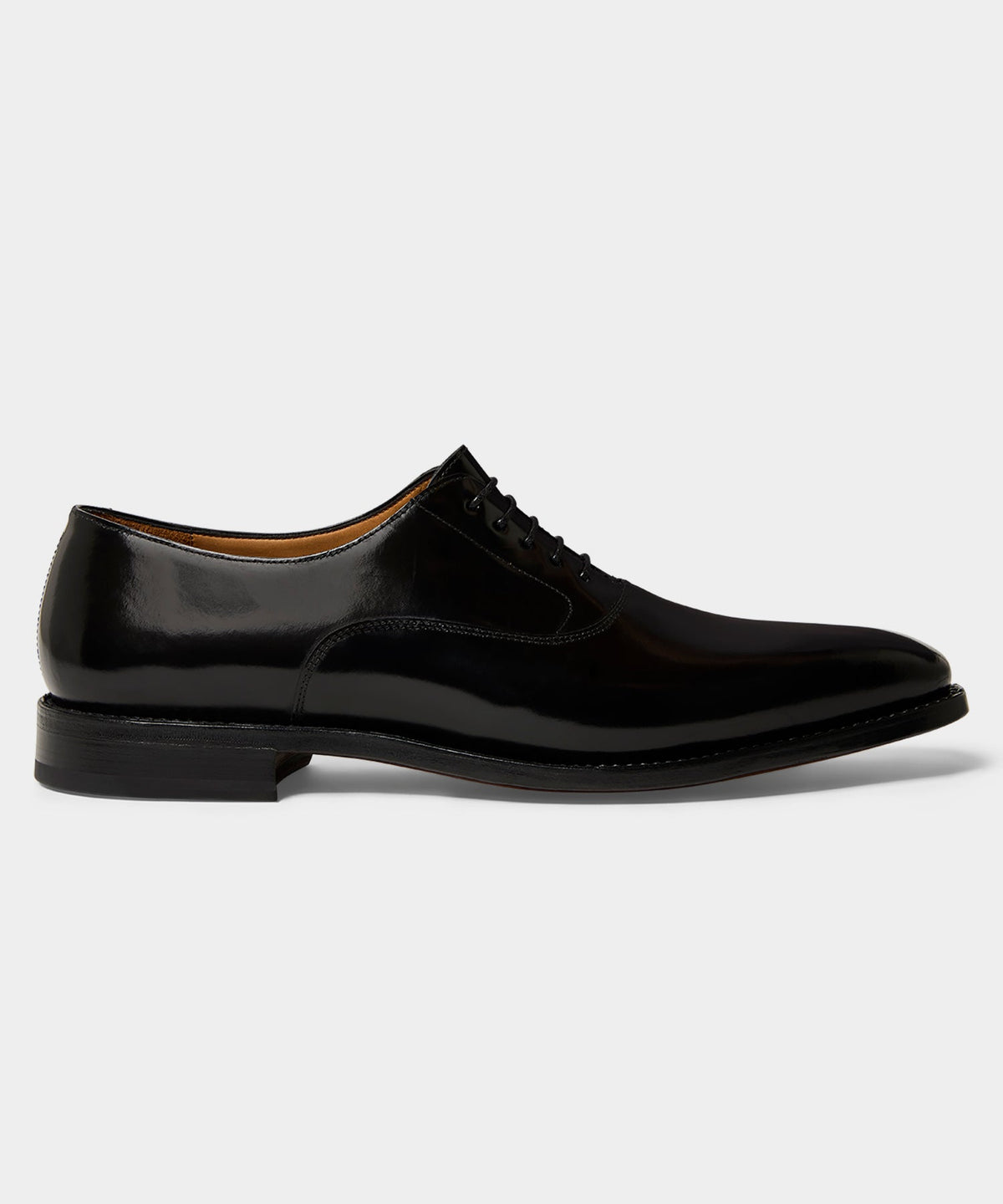 Todd Snyder Madison Plain-Toe Oxford Shoe - Black