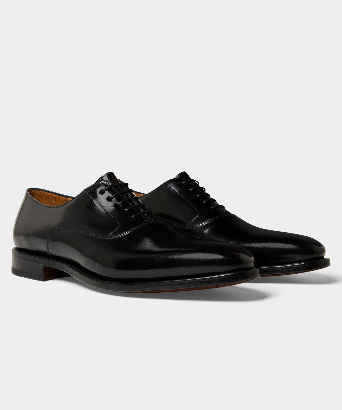 Todd Snyder Madison Plain-Toe Oxford Shoe - Black