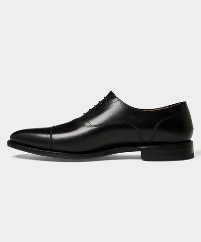 Todd Snyder Madison Cap-Toe Oxford Shoe - Black