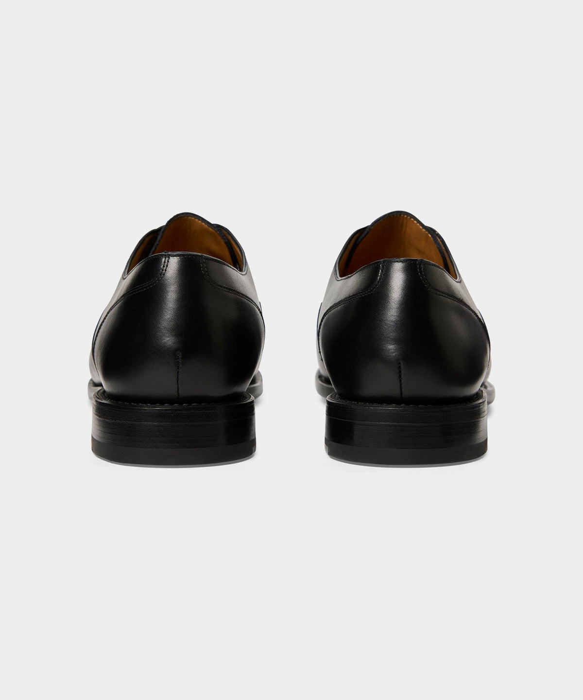 Todd Snyder Madison Cap-Toe Oxford Shoe - Black