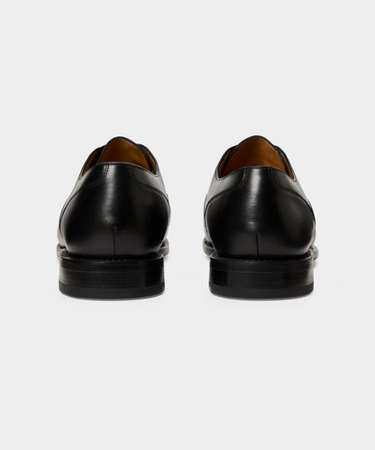 Todd Snyder Madison Cap-Toe Oxford Shoe - Black