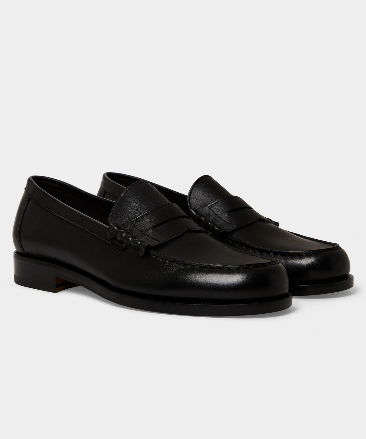 Todd Snyder Ivy Penny Loafer - Black