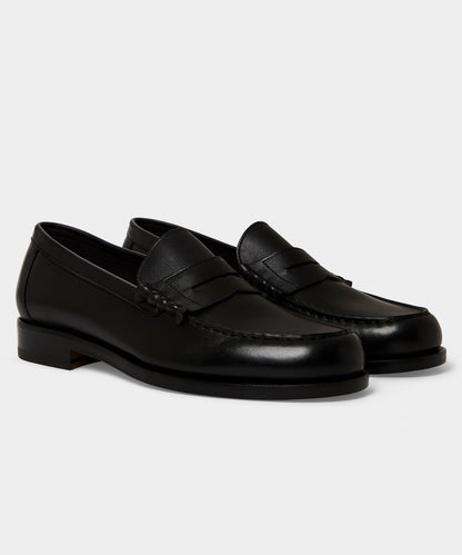 Todd Snyder Ivy Penny Loafer - Black