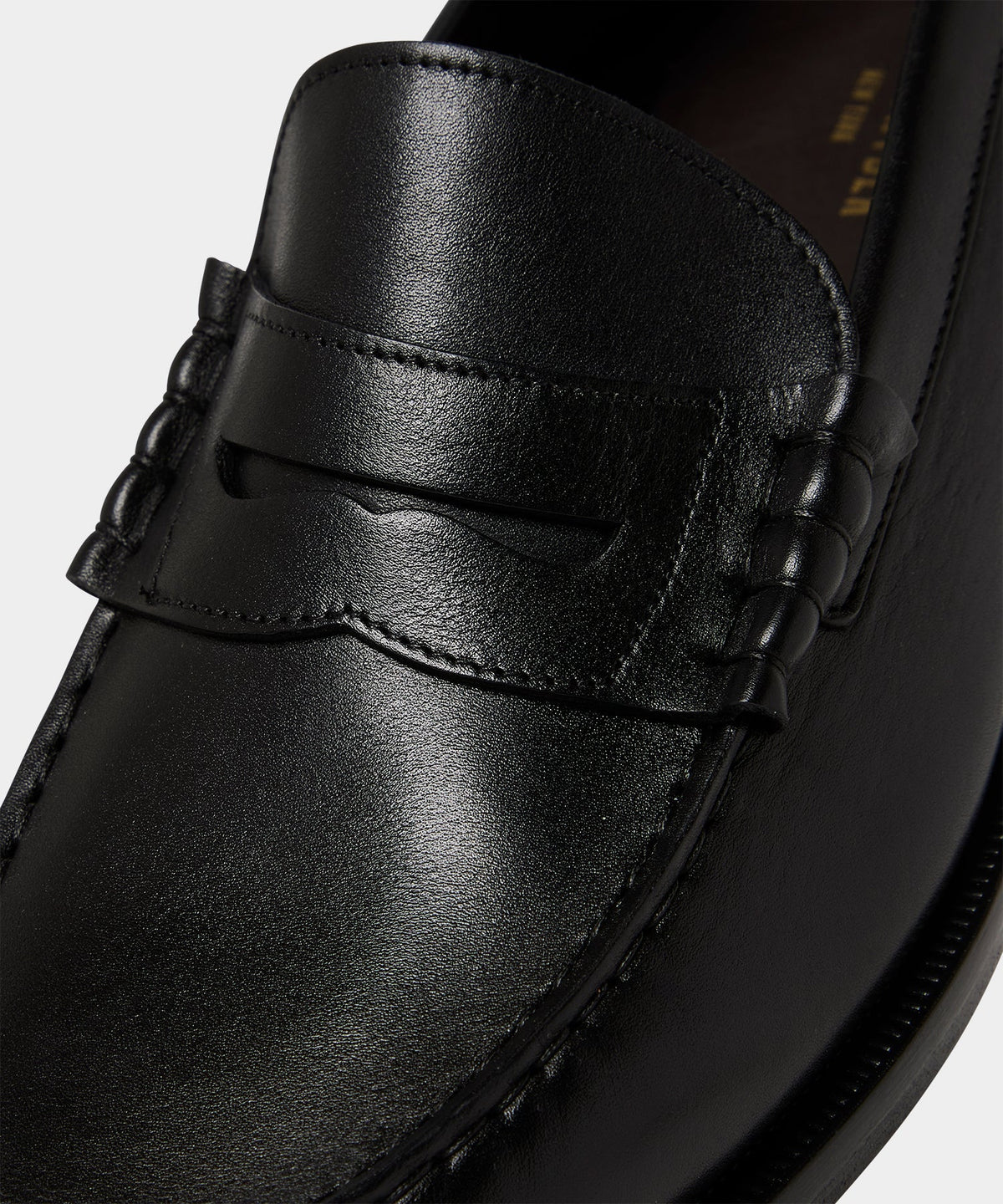 Todd Snyder Ivy Penny Loafer - Black