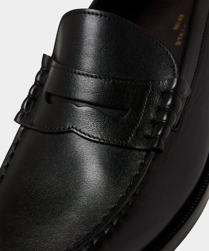 Todd Snyder Ivy Penny Loafer - Black