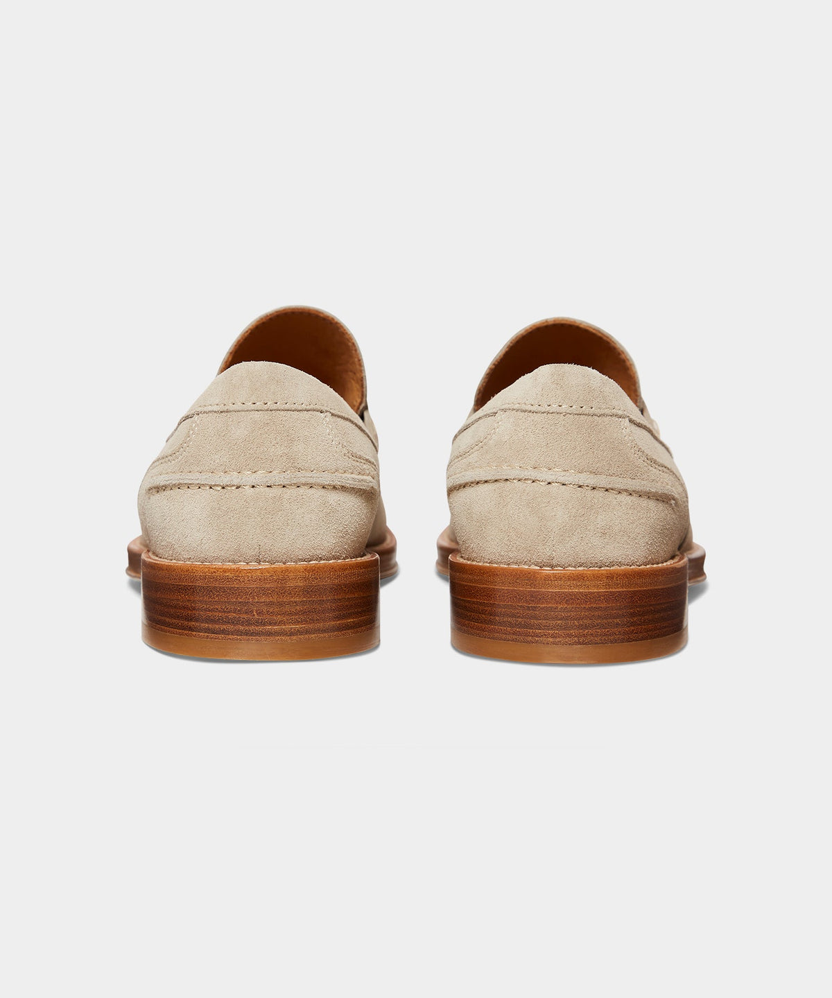 Todd Snyder Italian Suede Penny Loafer - Tan
