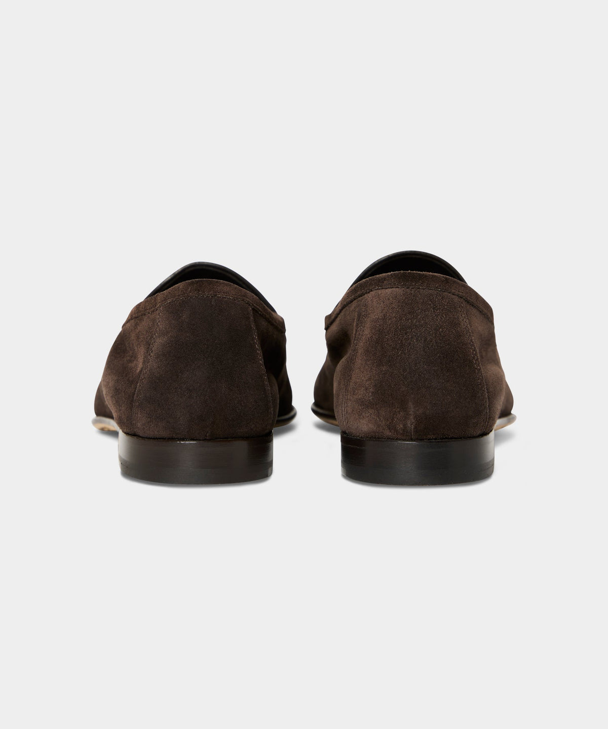Todd Snyder Italian Suede Venetian Loafer - Dark Brown