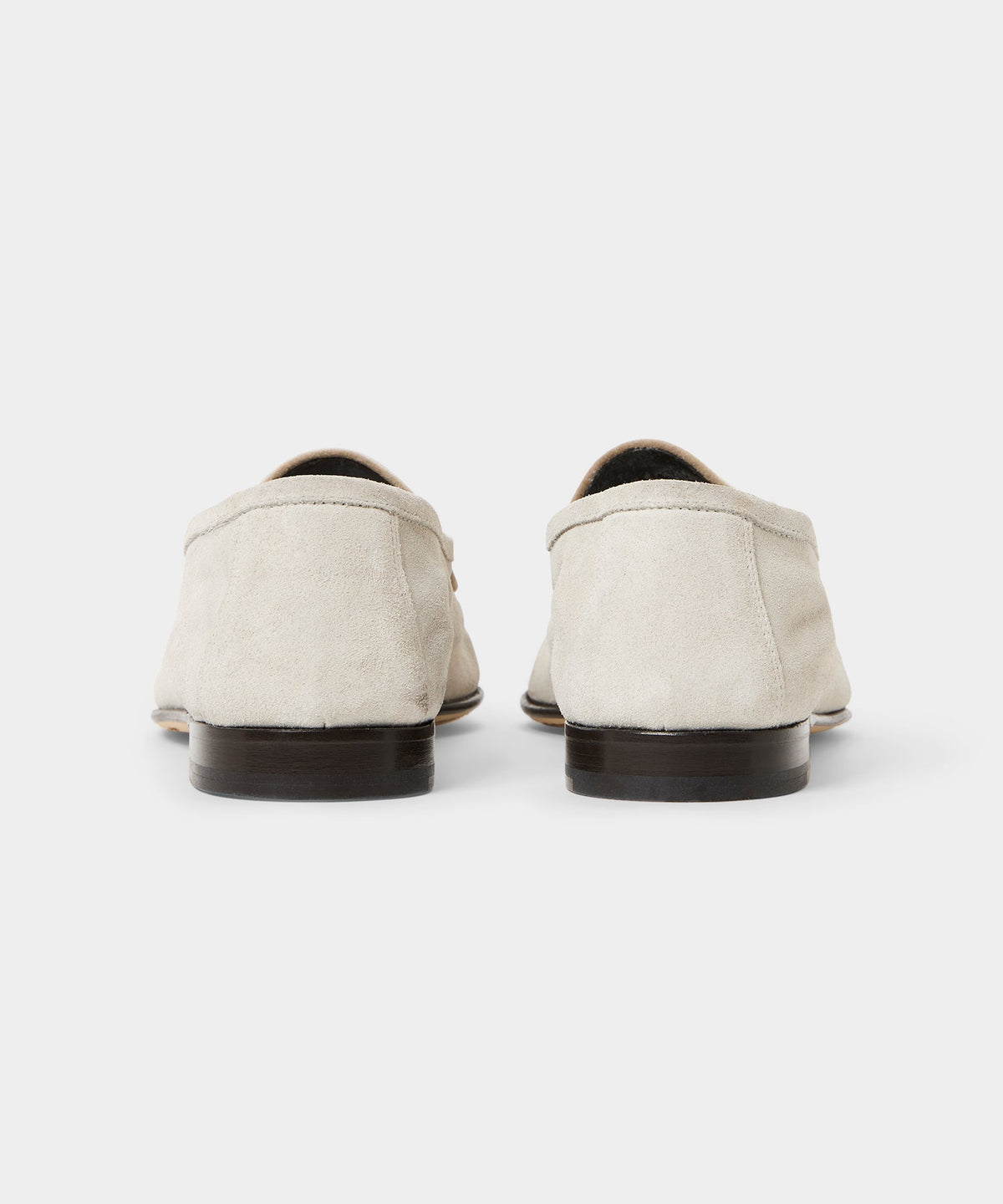 Todd Snyder Italian Suede Venetian Loafer - White