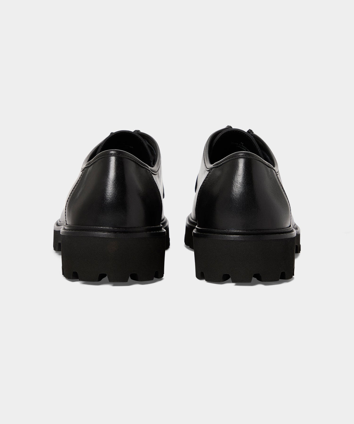 Todd Snyder Leather City Derby Shoe - Black