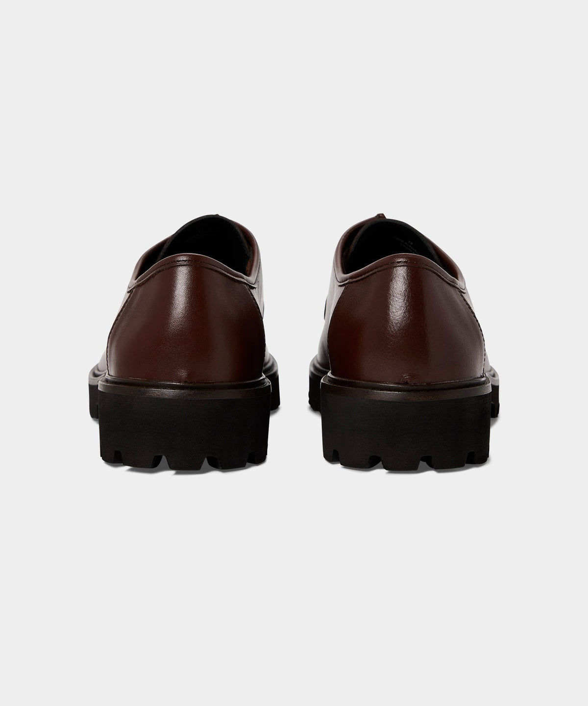 Todd Snyder Leather City Derby Shoe - Brown