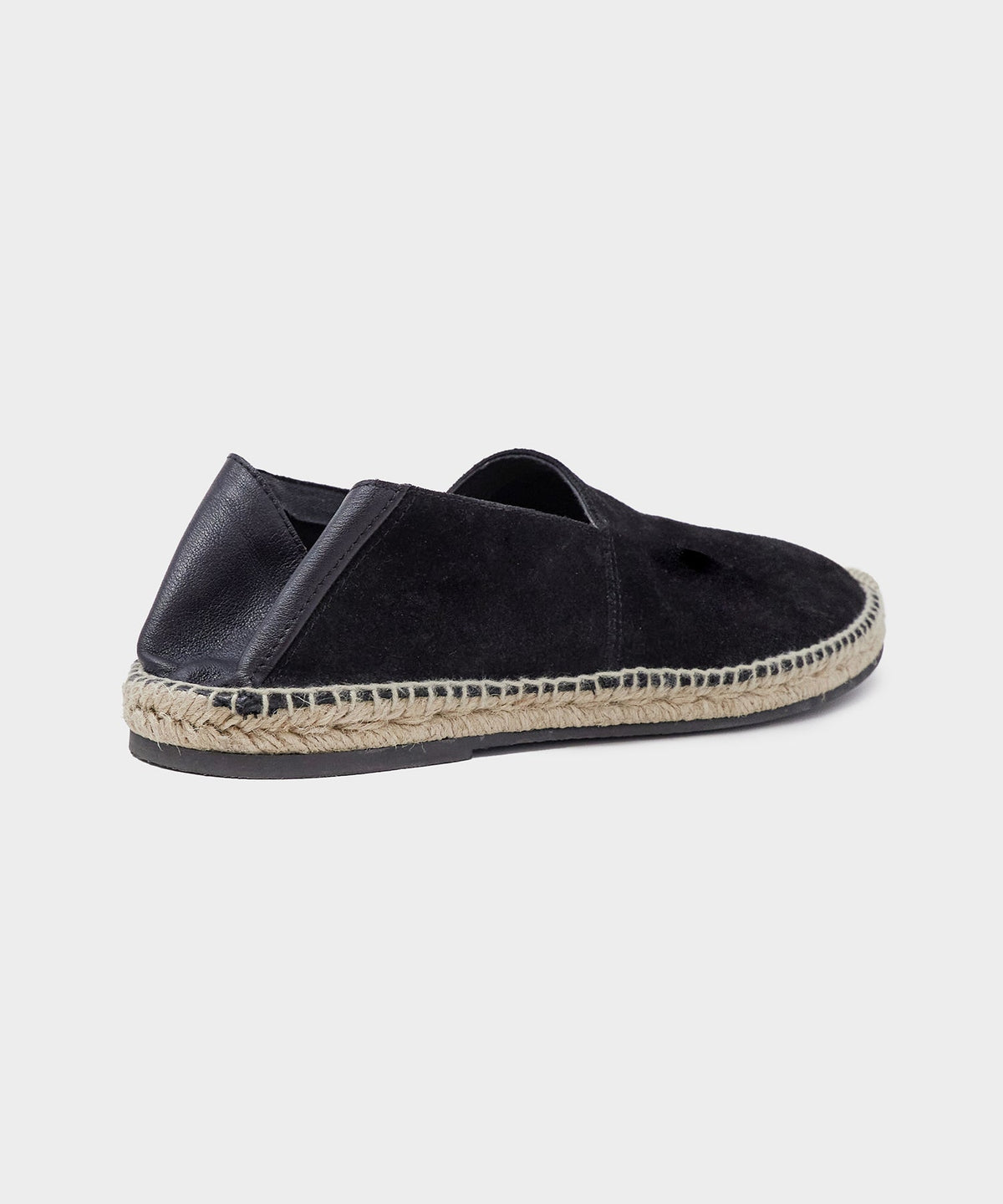 Todd Snyder Nomad Suede Espadrille - Black