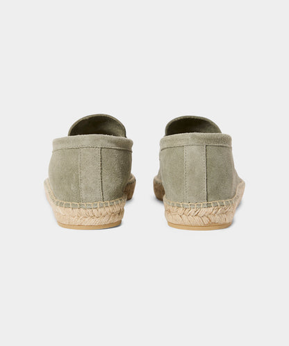Todd Snyder Nomad Suede Espadrille Loafer - Grey