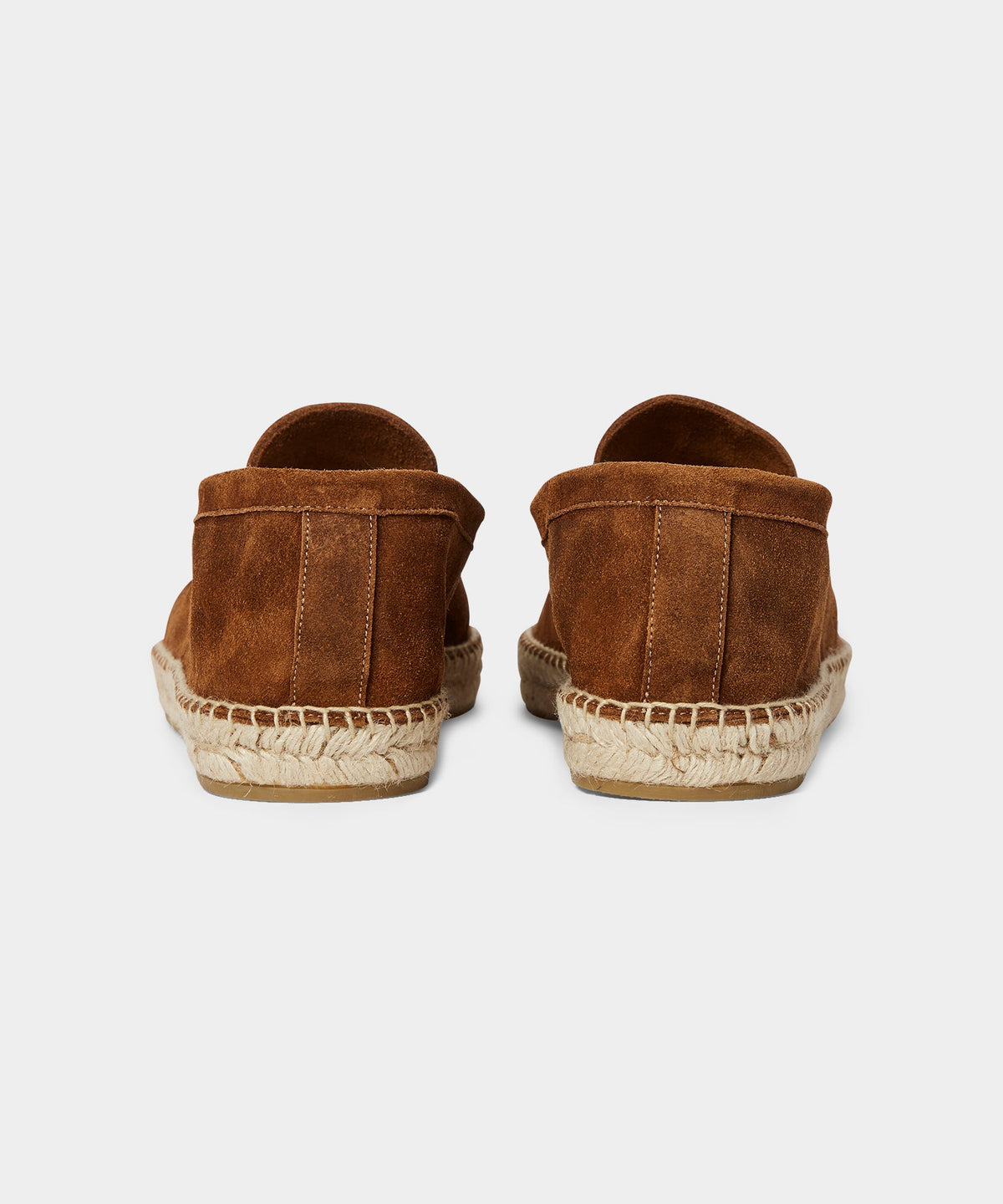 Todd Snyder Nomad Suede Espadrille Loafer - Tobacco
