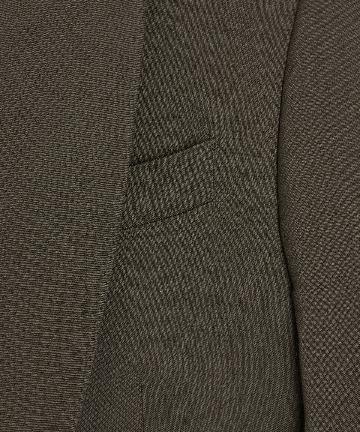 Todd Snyder Italian Linen Mohair Double-Breasted Shawl Collar Jacket - Olive
