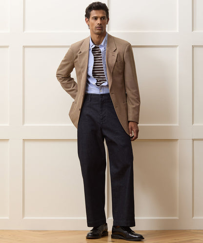 Todd Snyder Italian Knit Pique Wythe Jacket - Khaki