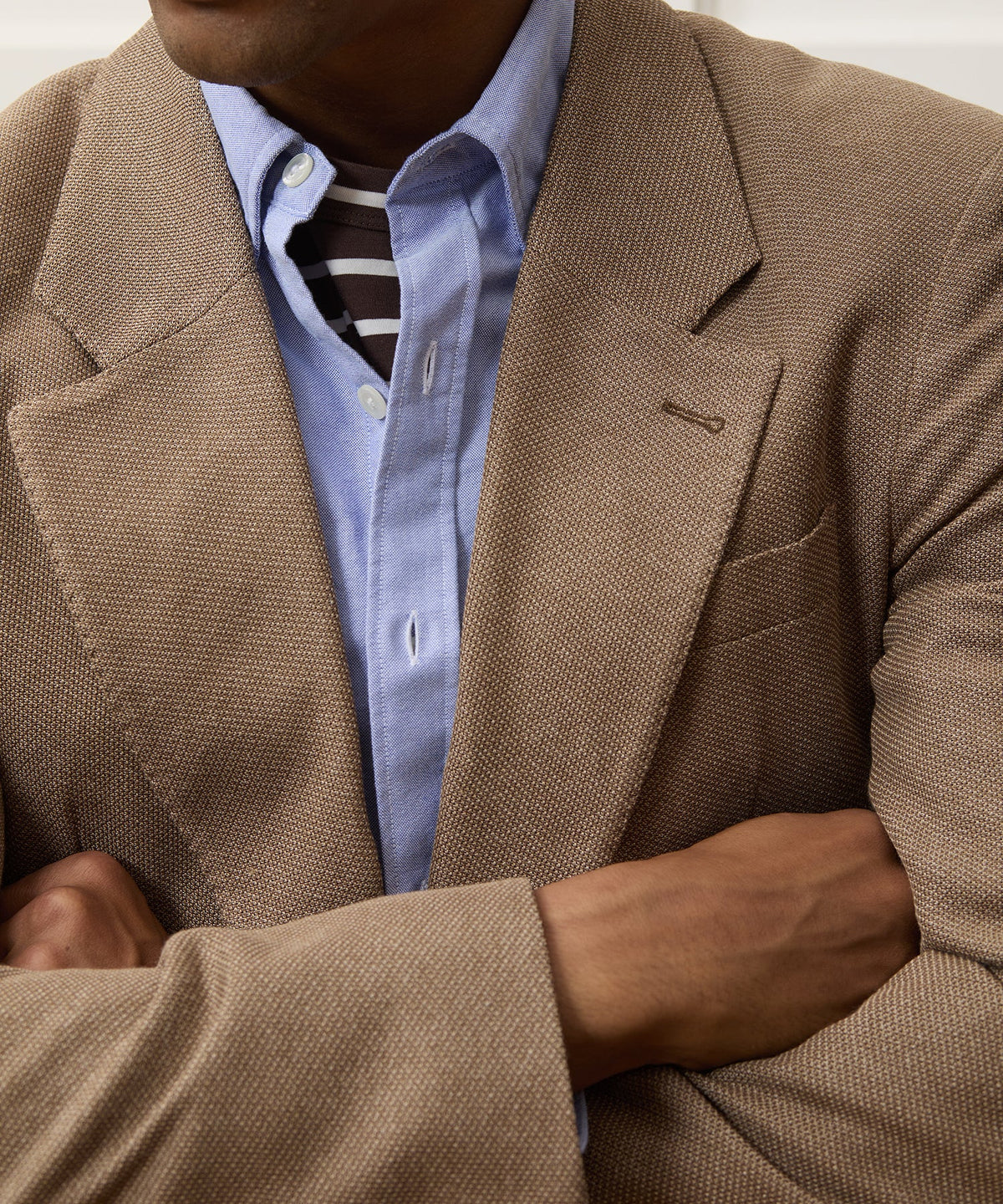 Todd Snyder Italian Knit Pique Wythe Jacket - Khaki