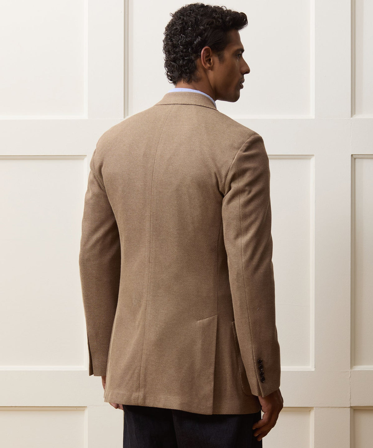 Todd Snyder Italian Knit Pique Wythe Jacket - Khaki