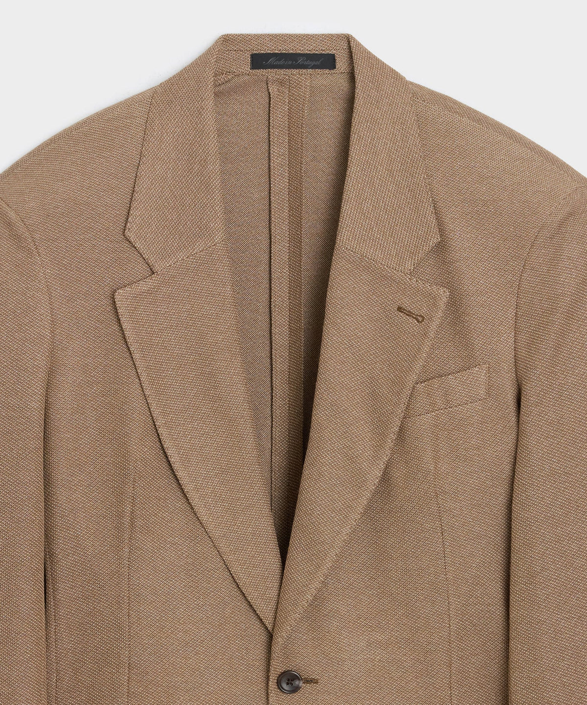 Todd Snyder Italian Knit Pique Wythe Jacket - Khaki