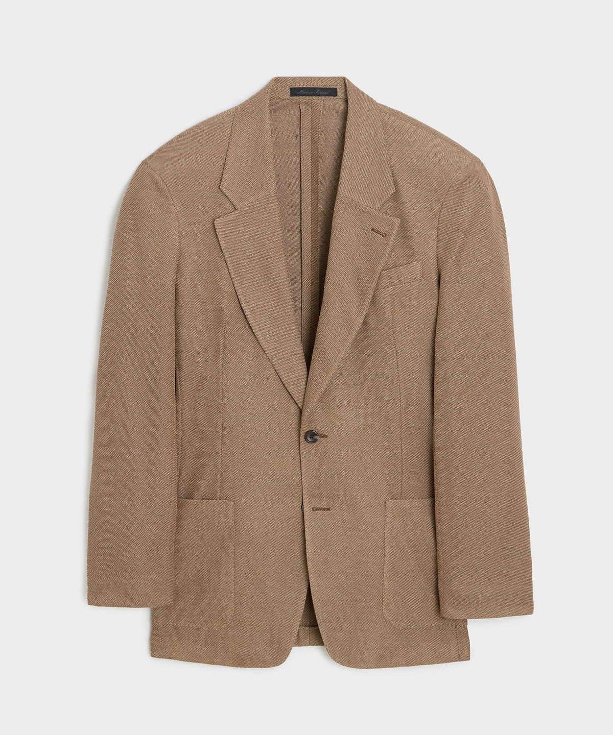 Todd Snyder Italian Knit Pique Wythe Jacket - Khaki