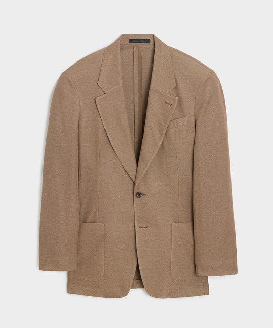 Todd Snyder Italian Knit Pique Wythe Jacket - Khaki