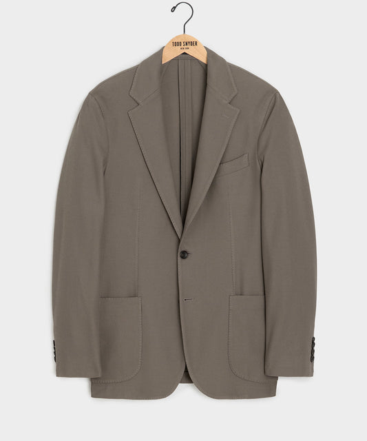 Todd Snyder Italian Knit Sport Coat - Whale Grey