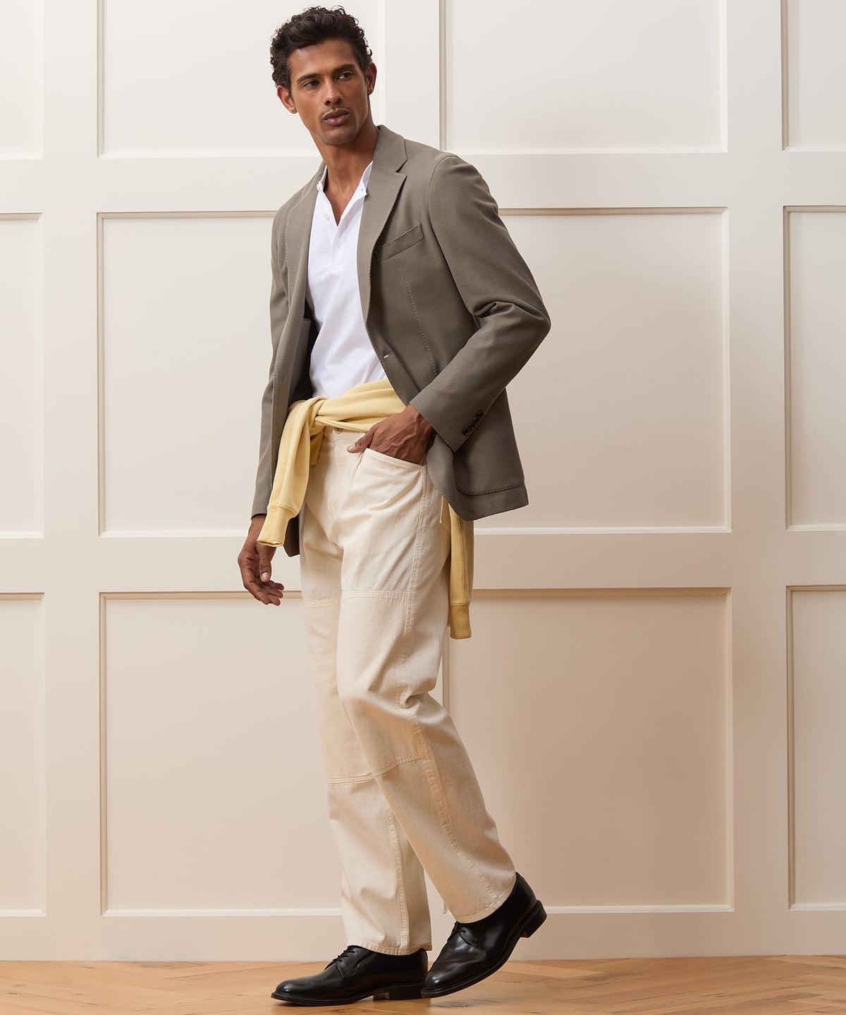 Todd Snyder Italian Knit Sport Coat - Whale Grey