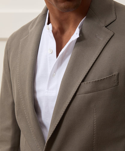 Todd Snyder Italian Knit Sport Coat - Whale Grey