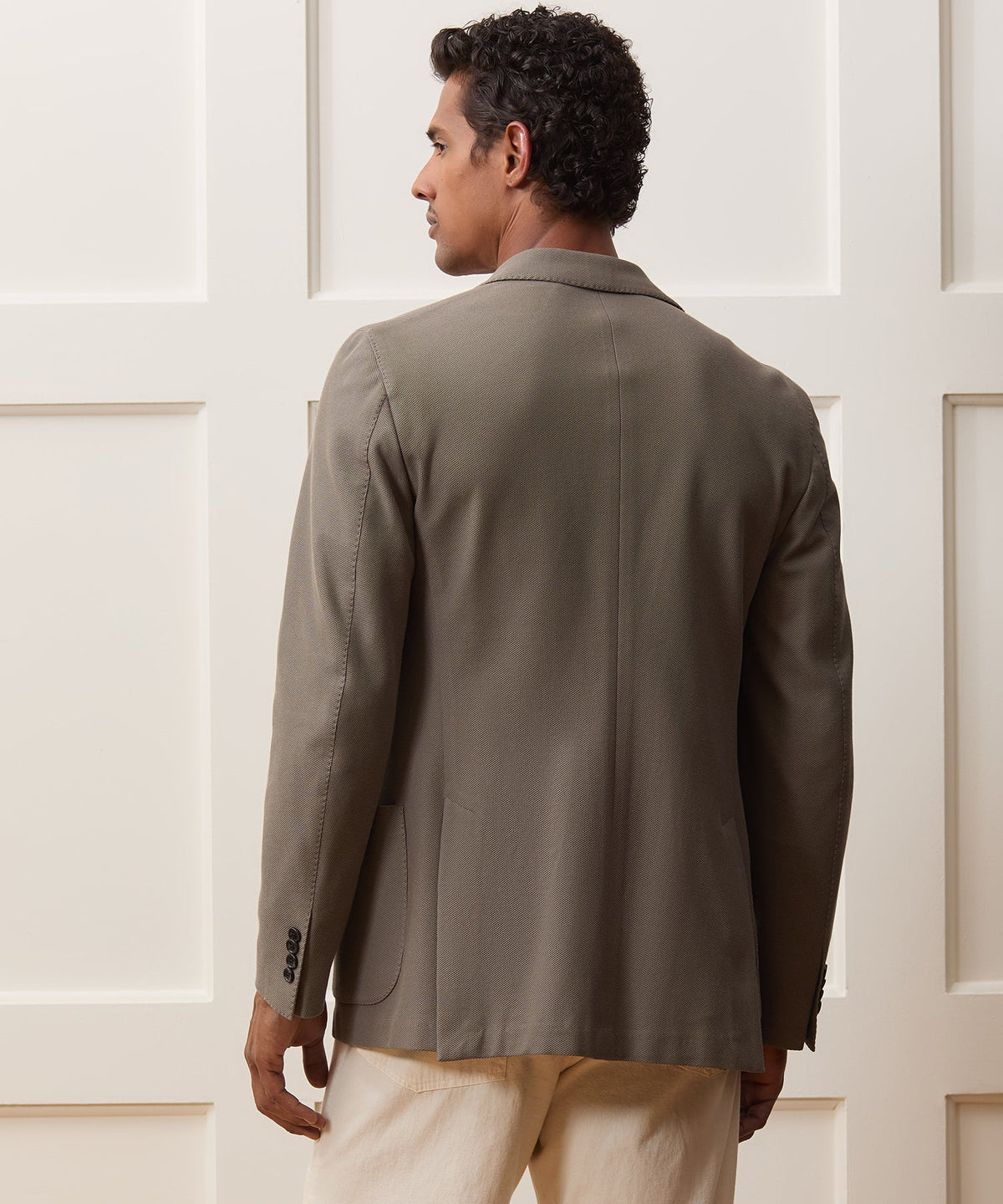 Todd Snyder Italian Knit Sport Coat - Whale Grey