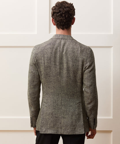 Todd Snyder Italian Silk-Linen Donegal Sport Coat - Grey