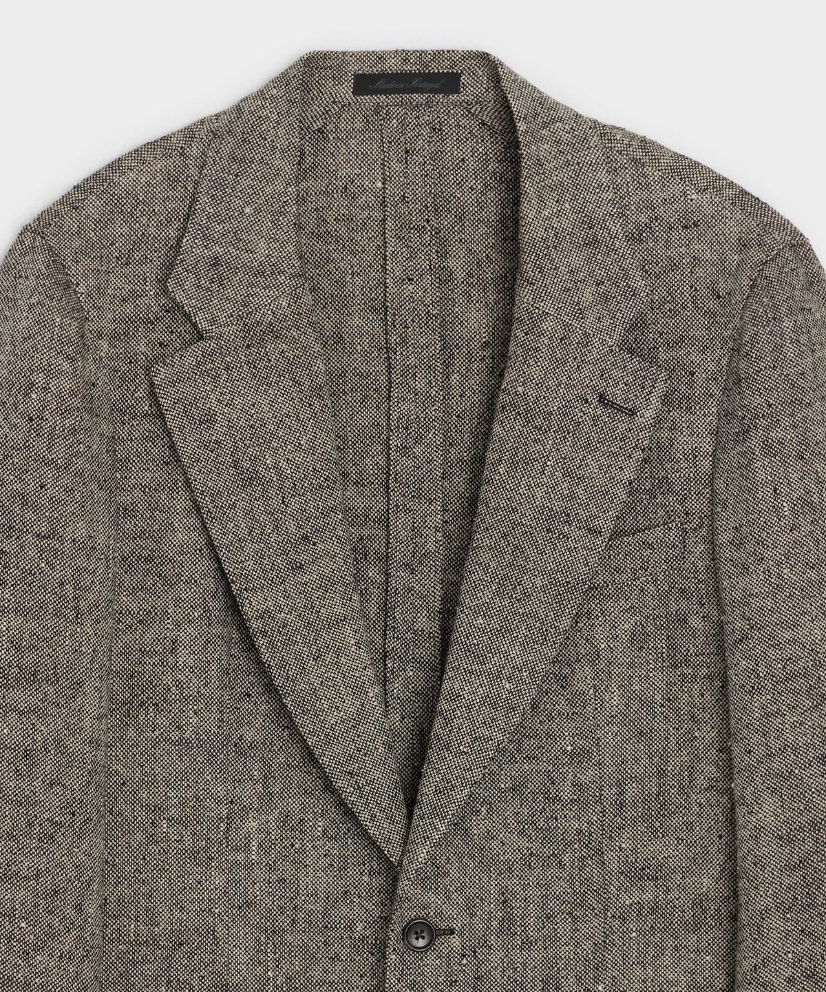 Todd Snyder Italian Silk-Linen Donegal Sport Coat - Grey