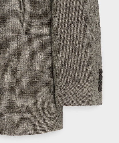 Todd Snyder Italian Silk-Linen Donegal Sport Coat - Grey