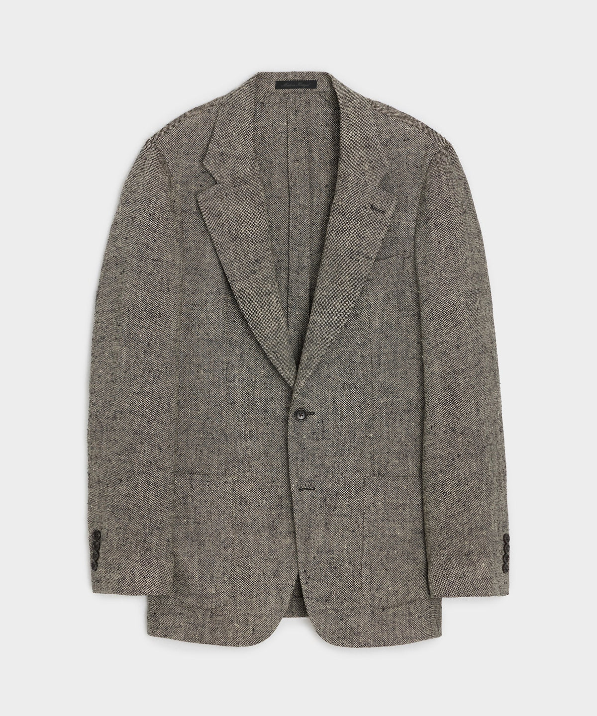 Todd Snyder Italian Silk-Linen Donegal Sport Coat - Grey