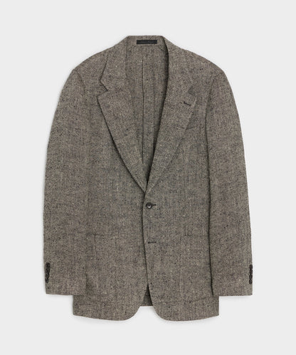 Todd Snyder Italian Silk-Linen Donegal Sport Coat - Grey