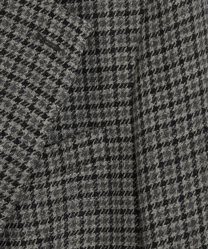 Todd Snyder Italian Linen Houndstooth Sport Coat - Charcoal
