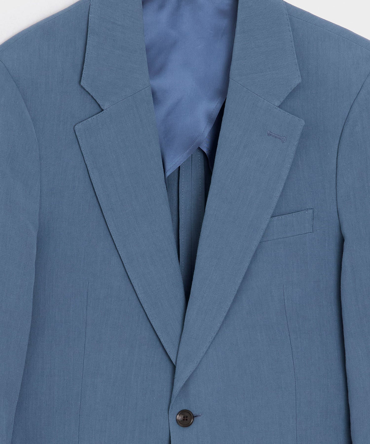 Todd Snyder Italian Sueded Linen Sutton Jacket - Harbor Blue