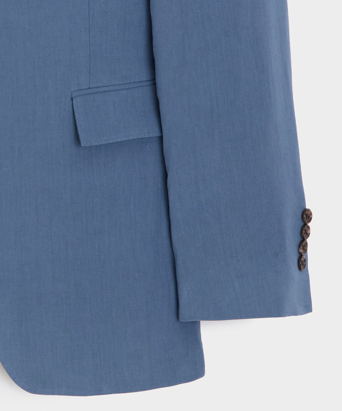 Todd Snyder Italian Sueded Linen Sutton Jacket - Harbor Blue