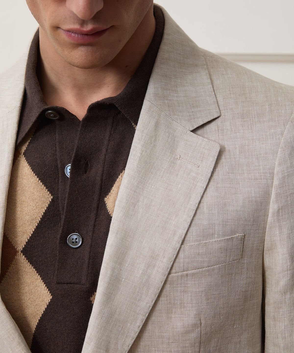 Todd Snyder Italian Linen Sutton Jacket - Oatmeal
